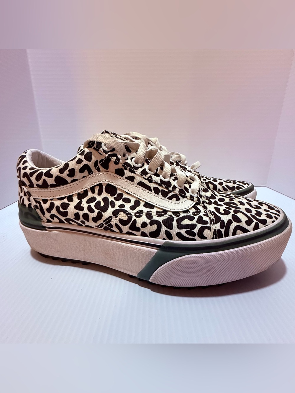 Vans Old Skool Stacked 'UV Ink - Leopard' Size 9 Women